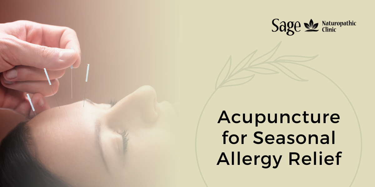 Allergy relief through acupuncture