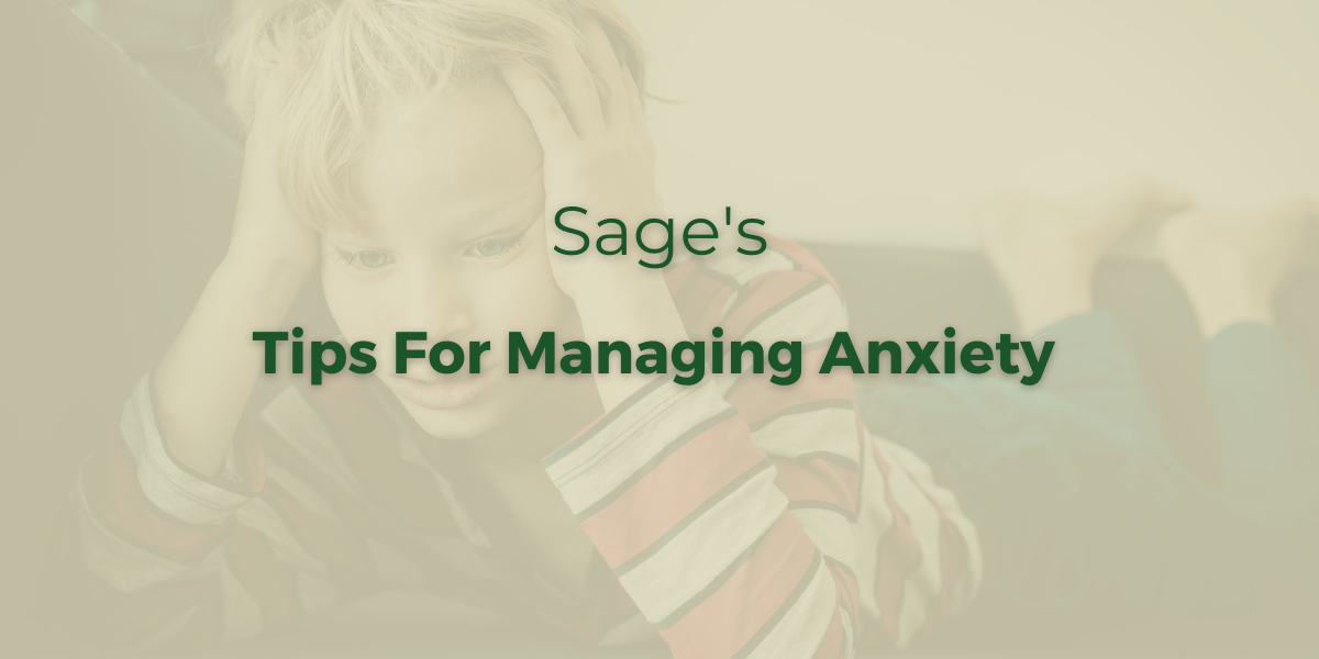 Managing Anxiety For Back To School