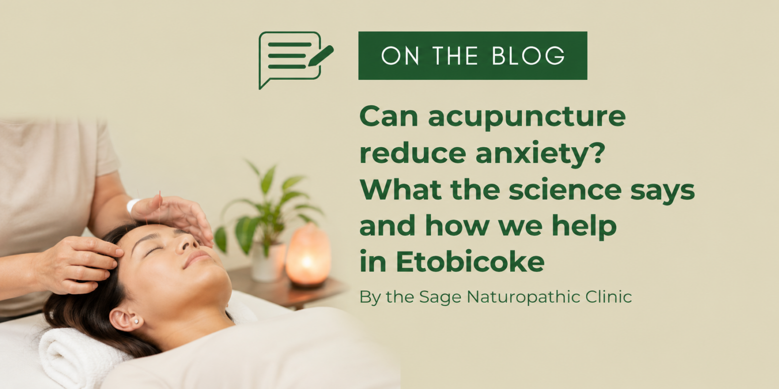Acupuncture for anxiety relief in Etobicoke